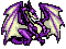 A small purple dragon